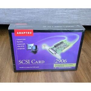 Adaptec AVA-2906 32 Bit PCI SCSI Controller Card PC Mac 1772900 Sealed
